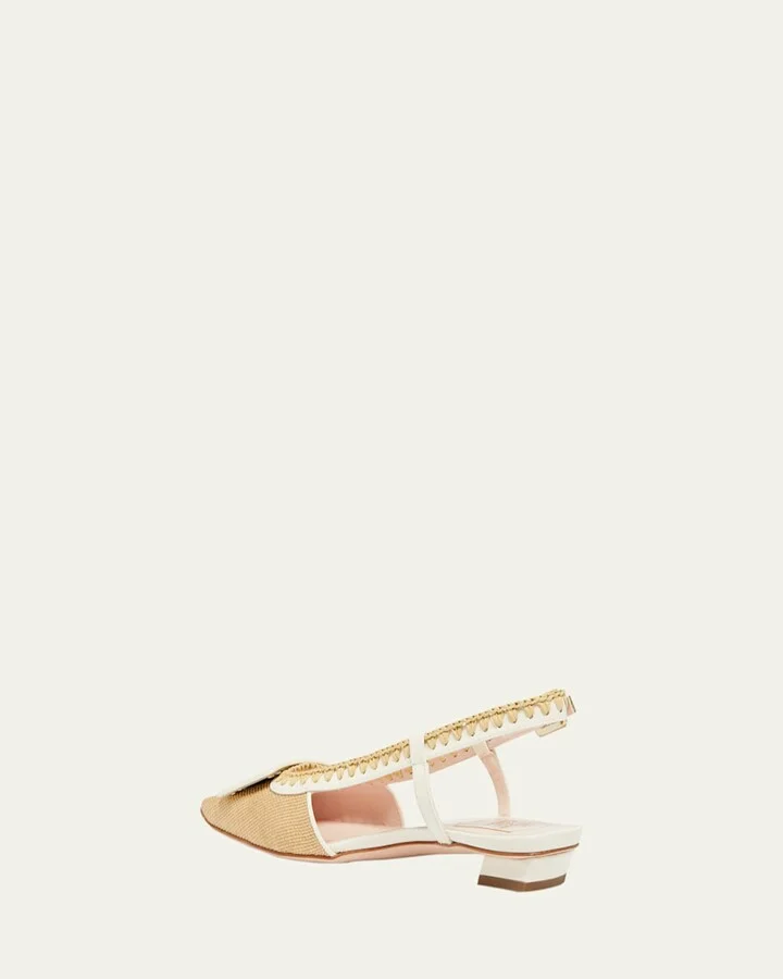 Belle Vivier Buckle Slingback Pumps - Image 2