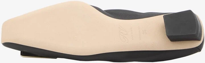 Belle Vivier Leather Ballet Flats - Image 3