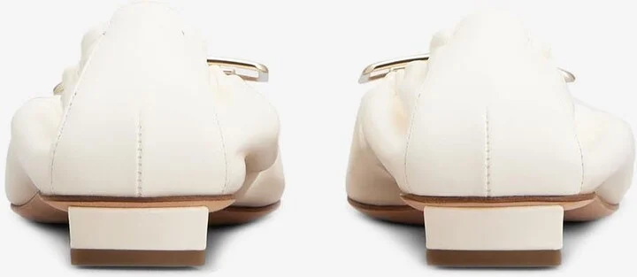 Belle Vivier Leather Ballet Flats - Image 2