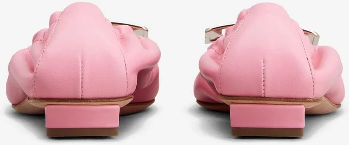 Belle Vivier Leather Ballet Flats - Image 2