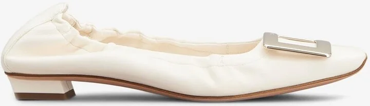 Belle Vivier Leather Ballet Flats