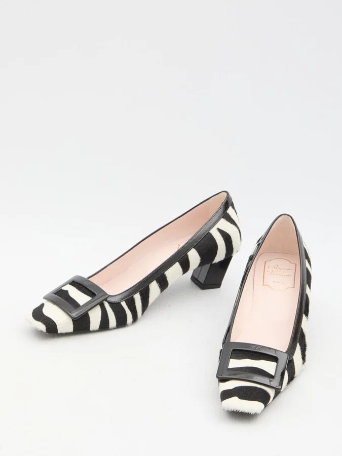 Belle Vivier Pony Pumps - Image 5
