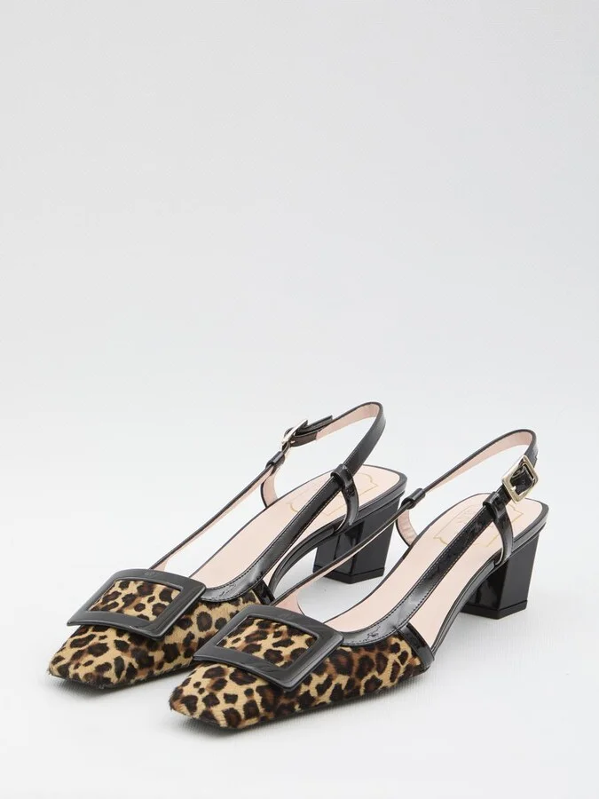 Belle Vivier Pony Slingback Pumps - Image 2