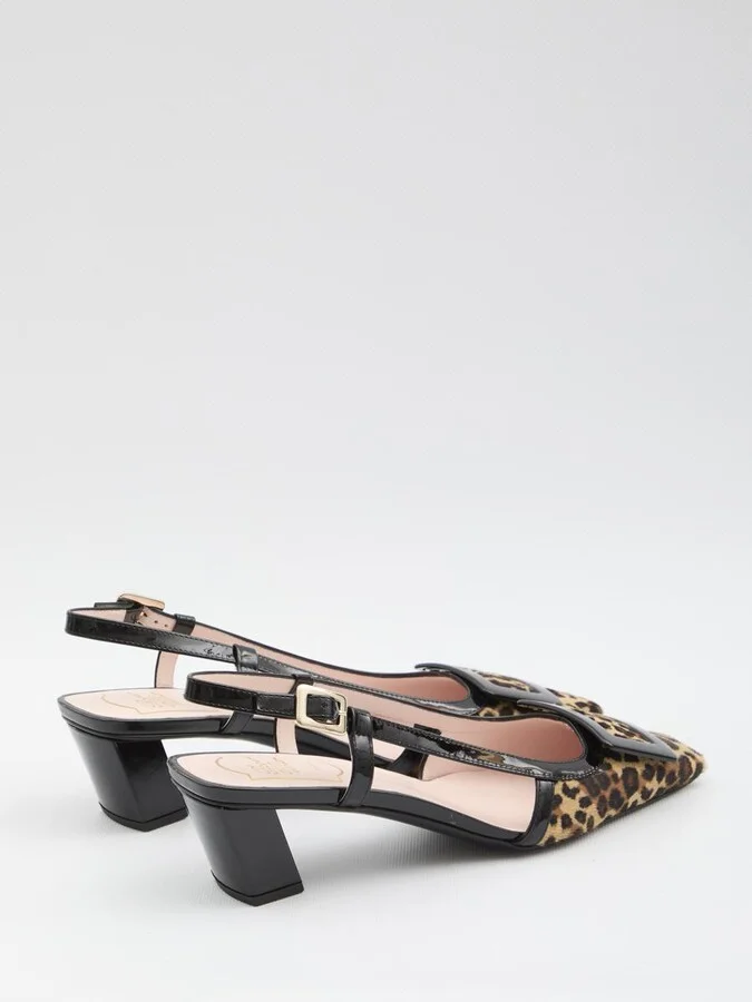 Belle Vivier Pony Slingback Pumps - Image 3