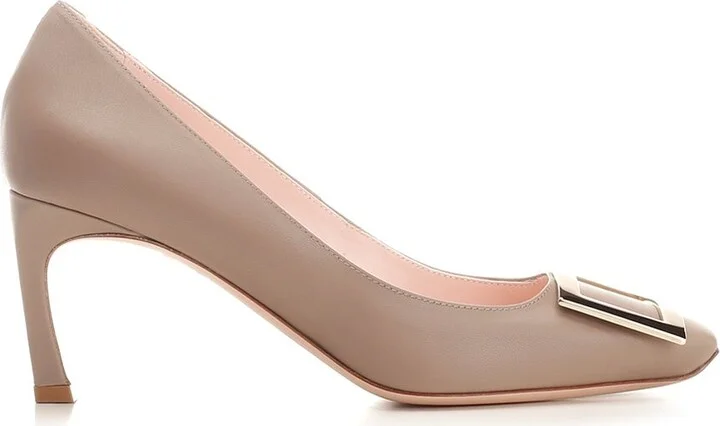 Belle Vivier Pumps Beige