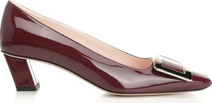 Belle Vivier Pumps Bordeaux