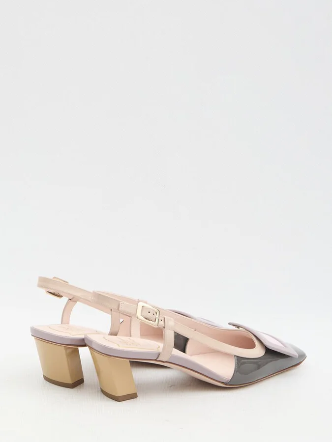Belle Vivier Slingback Pumps - Image 3