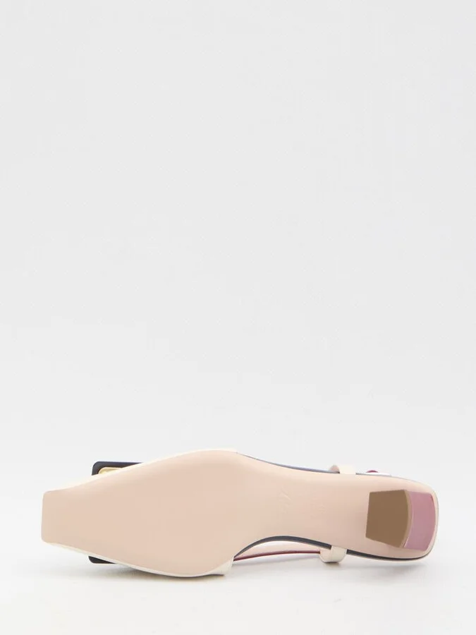 Belle Vivier Slingback Pumps - Image 4