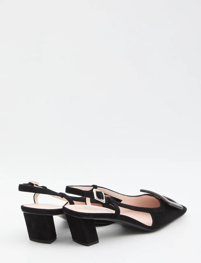 Belle Vivier Slingback Pumps - Image 3