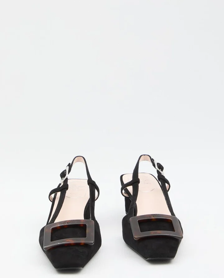 Belle Vivier Slingback Pumps - Image 5
