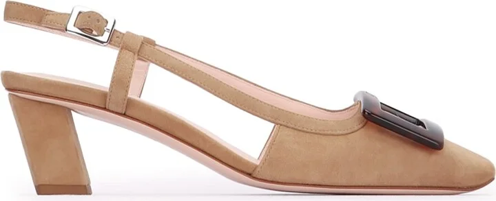 Belle Vivier Turtle Sling Back 45