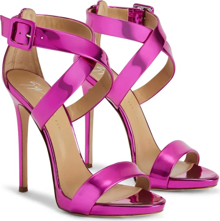 Bellis 120mm leather sandals - Image 2
