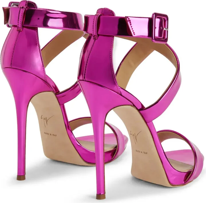 Bellis 120mm leather sandals - Image 3