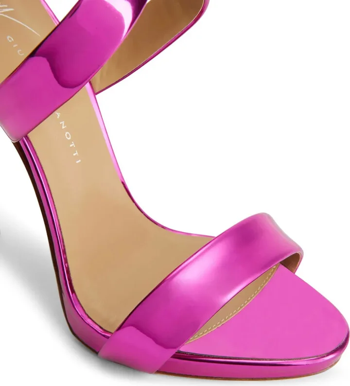 Bellis 120mm leather sandals - Image 4