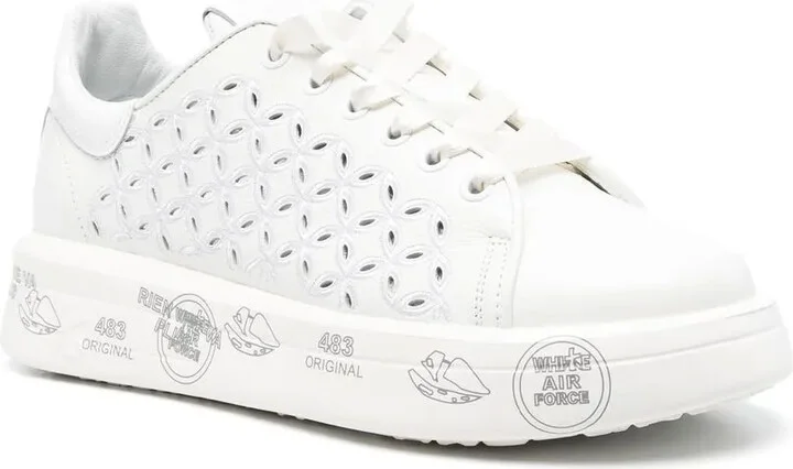 Bellle calf-leather sneakers - Image 2