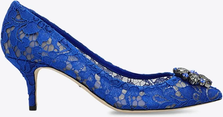 Bellucci 60 Guipure Lace Pumps