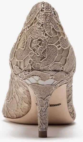 Bellucci 60 Taormina Lace Pumps with Crystal Detail - Image 2
