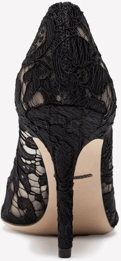 Bellucci 90 Crystal-Embellished Pumps in Taormina Lace - Image 2