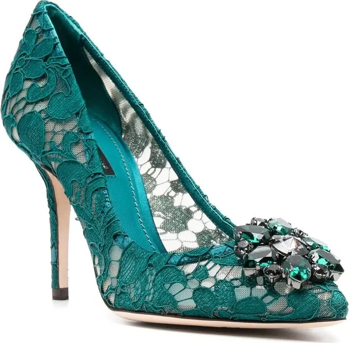 Belluci lace pumps - Image 4