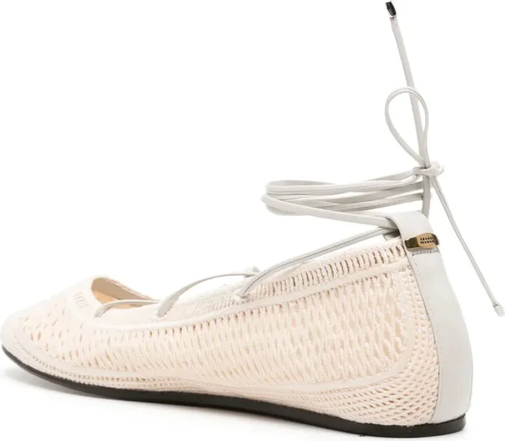 Belna lace-up ballerina shoes - Image 3