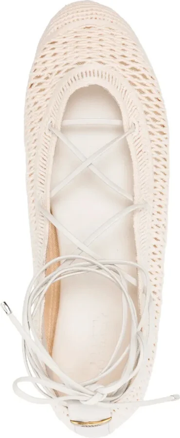 Belna lace-up ballerina shoes - Image 4