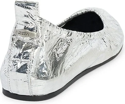 Belna Leather Ballet Flats - Image 3