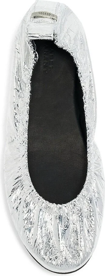 Belna Leather Ballet Flats - Image 5