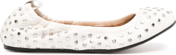Belna studded ballerina shoes