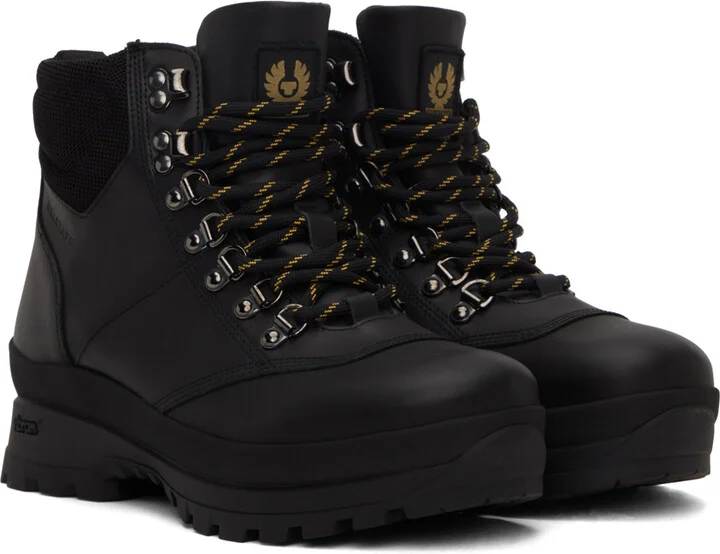 Belstaff Black Scramble Boots - Image 4
