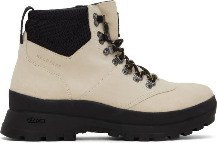 Belstaff Off-White Scramble Boots