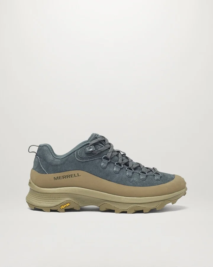 Belstaff X Merrell 1trl Women's Ontario Speed Sneaker Women's Suede Mineral Green / Aloe Size US 6.5