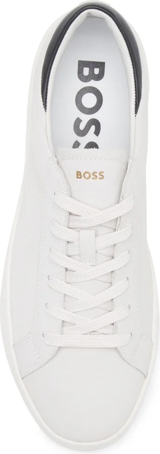 Belwar Low Top Pebbled Leather Sneaker - Image 5