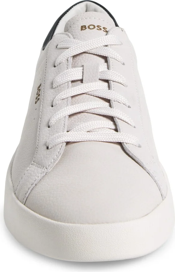 Belwar Low Top Pebbled Leather Sneaker - Image 10
