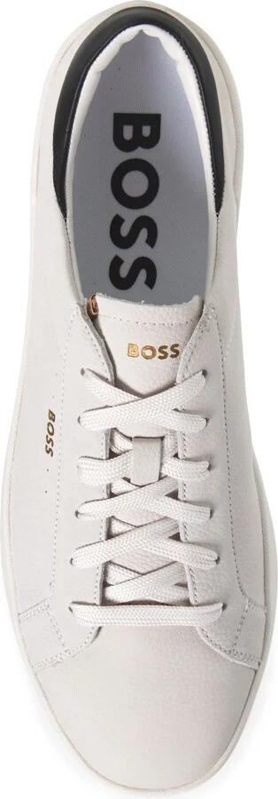 Belwar Low Top Pebbled Leather Sneaker - Image 11