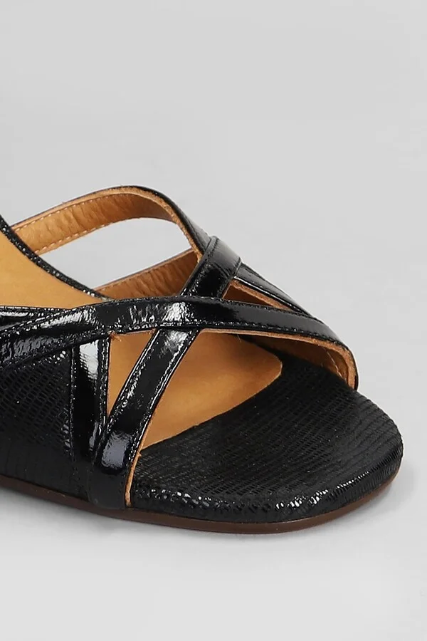 Bemon Sandals In Black Leather - Image 5