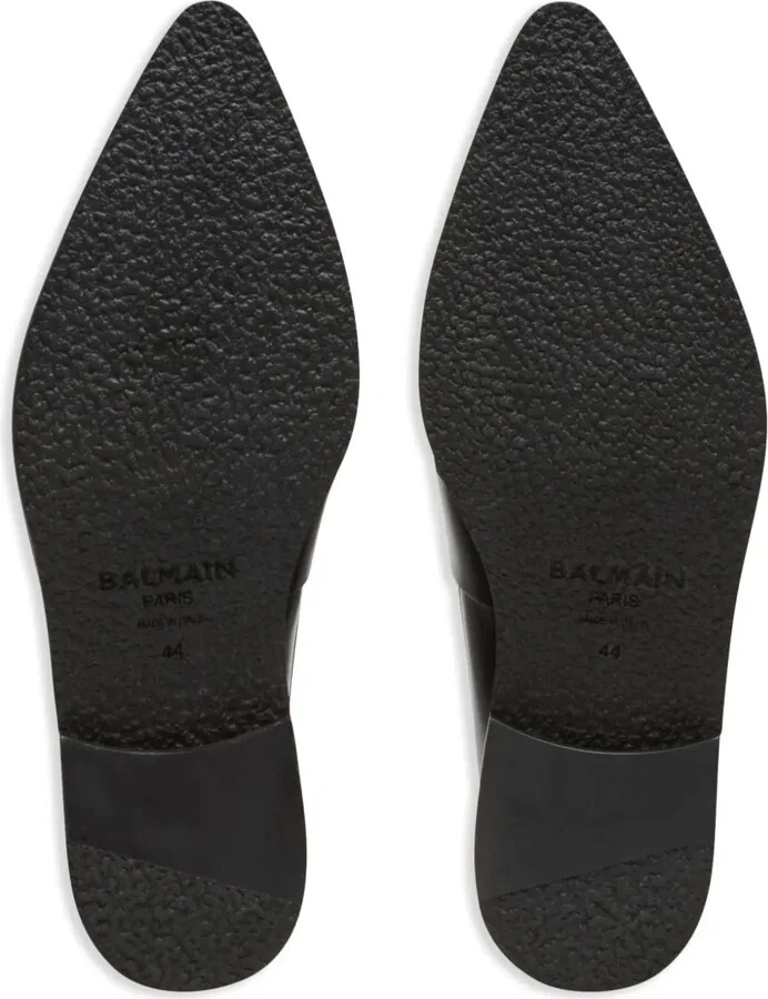 Ben logo-lettering loafers - Image 5