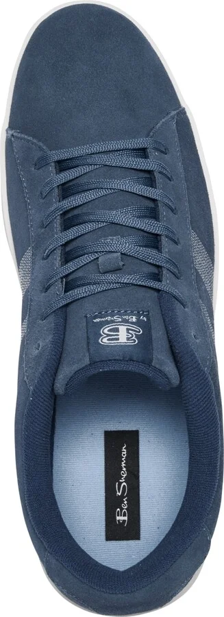 Ben Sherman Men's Boxwell Low Casual Sneakers from Finish Line - Blue, White - Image 5