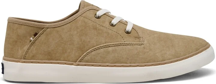Ben Sherman Men's Camden Canvas Low Casual Sneakers from Finish Line - Navy, White - Image 7
