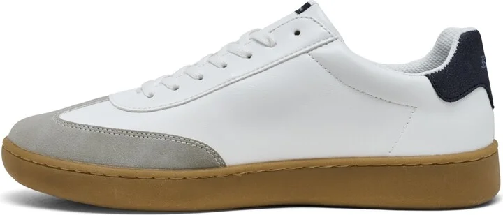 Ben Sherman Men's Glasgow Low Casual Sneakers from Finish Line - White, Navy, Gum - Image 3