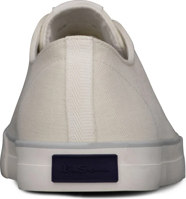 Ben Sherman Men's Hadley Low Canvas Casual Sneakers from Finish Line - Black/Grey - Image 9