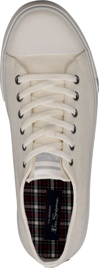 Ben Sherman Men's Hadley Low Canvas Casual Sneakers from Finish Line - Black/Grey - Image 10
