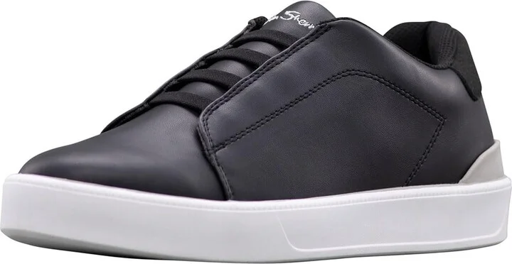 Ben Sherman Mens Hammond Slip On Sneakers Shoes Casual - Black - Size 9.5 M