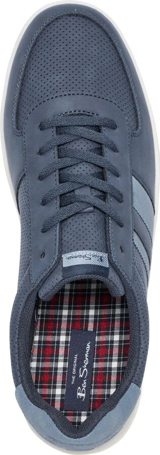 Ben Sherman Men's Hyde Low Casual Sneakers from Finish Line - Navy, Blue, White - Image 5