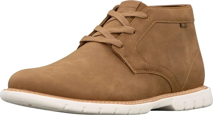 Ben Sherman Mens Whitby Round Toe Chukka Casual Boots - Brown - Size 7.5 M