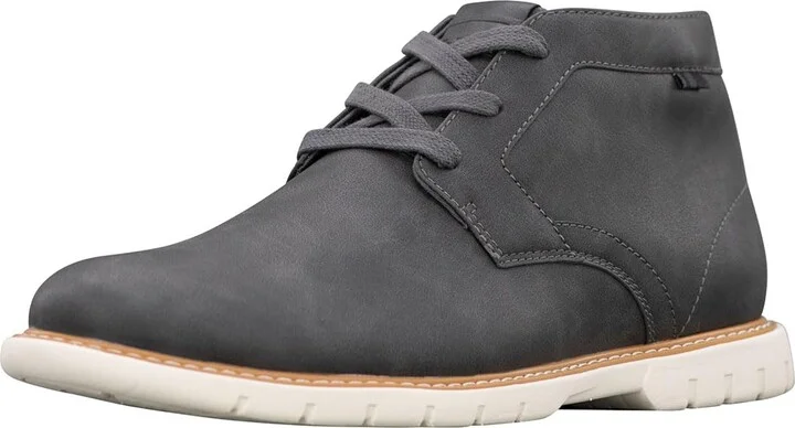 Ben Sherman Mens Whitby Round Toe Chukka Casual Boots - Grey - Size 7 M