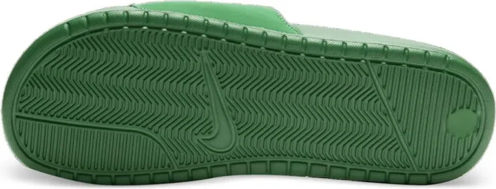 Benassi "Pine Green/Sail" slides - Image 3