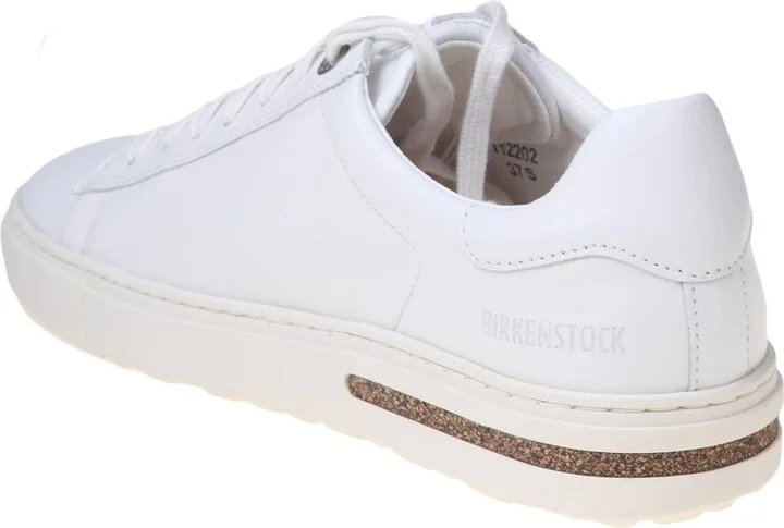 Bend Low Sneakers In White Leather - Image 3