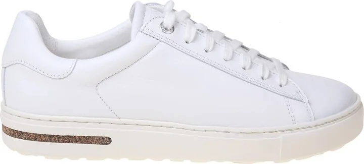 Bend Low Sneakers In White Leather