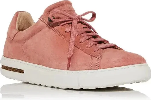 Bend Sneaker Women 10-10.5 Pink Suede Round Toe Casual Shoes KHD1953