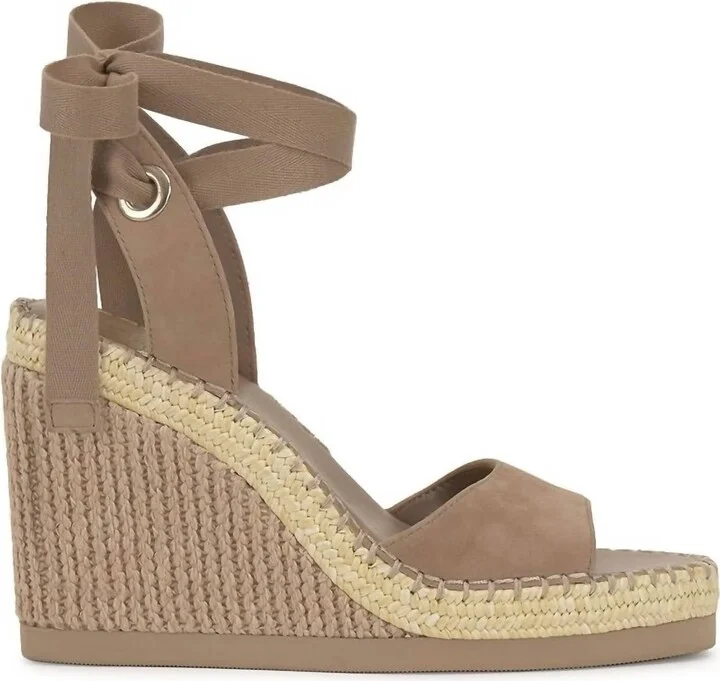 Bendsen Wedge Sandal In Tortilla